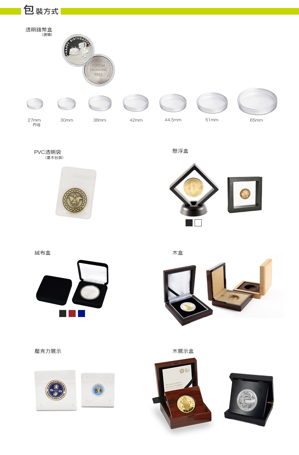 紀念幣包裝